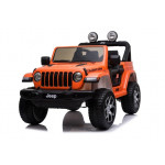 Elektrické autíčko Jeep Rubicon 4x4 - oranžové
